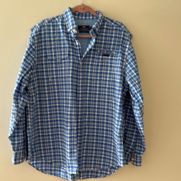 Vineyard Vines Harbor Button Down Shirt - Picture 11 of 12